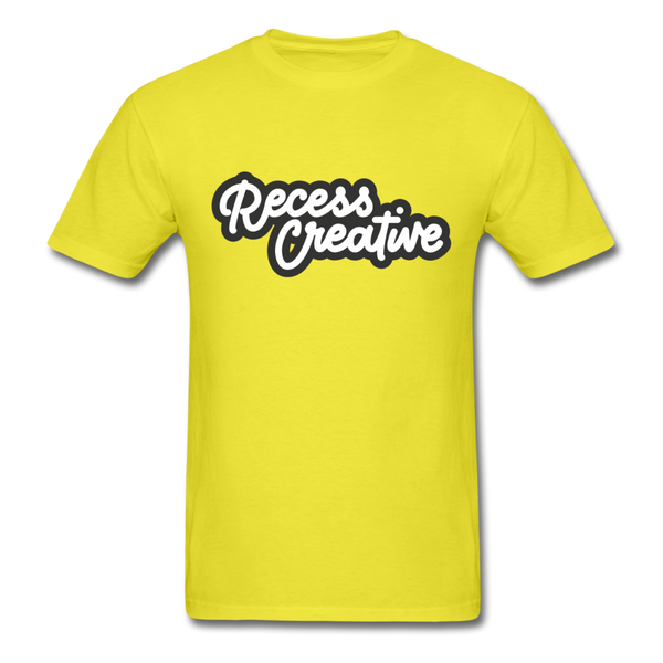 Unisex Classic Script T-Shirt - yellow