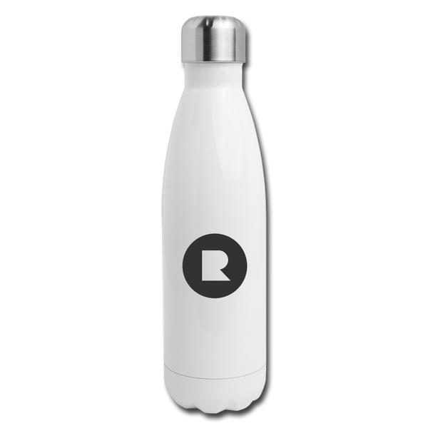 Insulated Recess Water Bottle - white