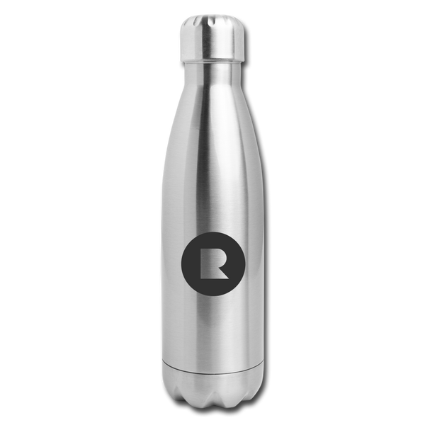 Insulated Recess Water Bottle - silver